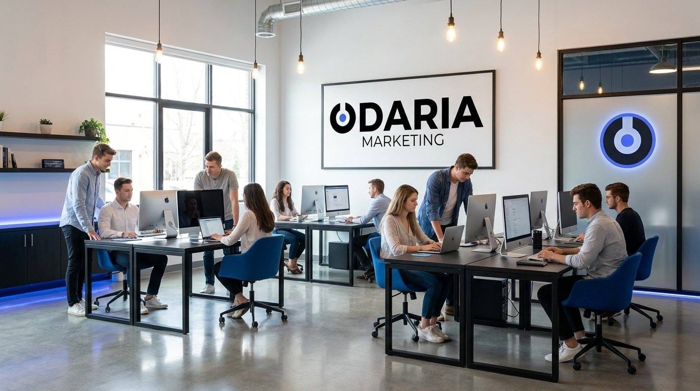 The Odaria team at work