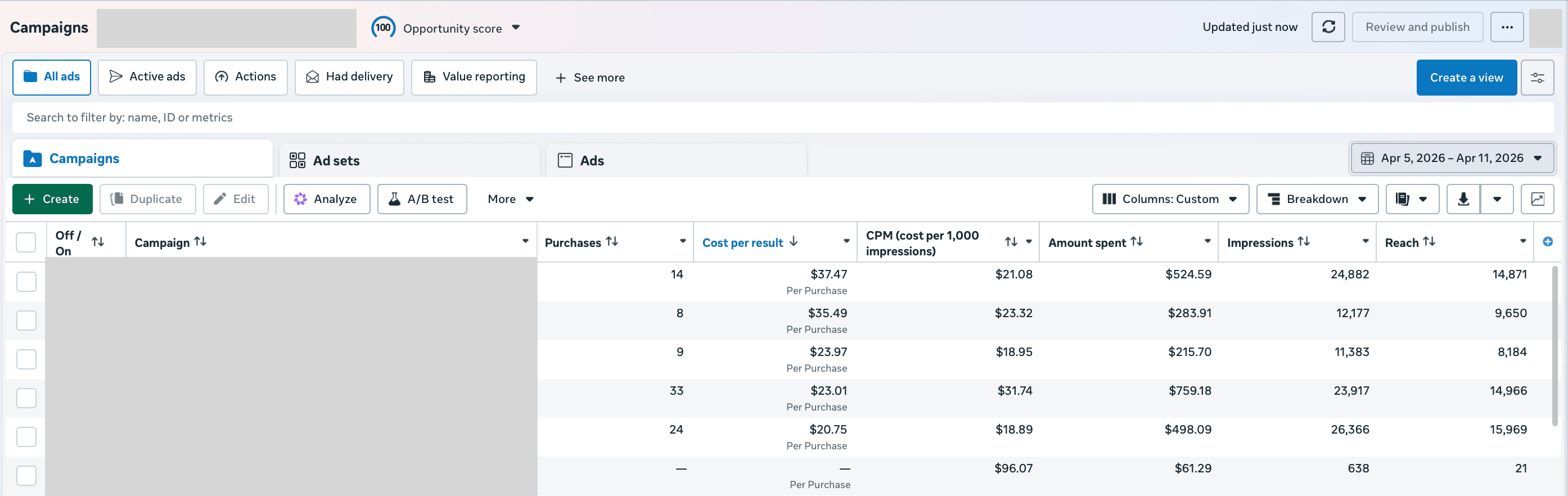 TumbleBuds results screenshot